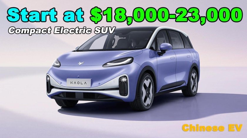 All electric car