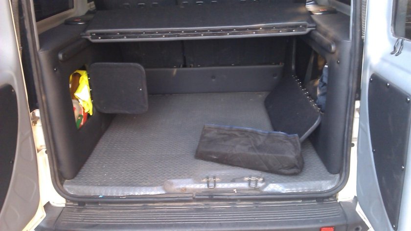 Сабвуфер в Fiat Ducato