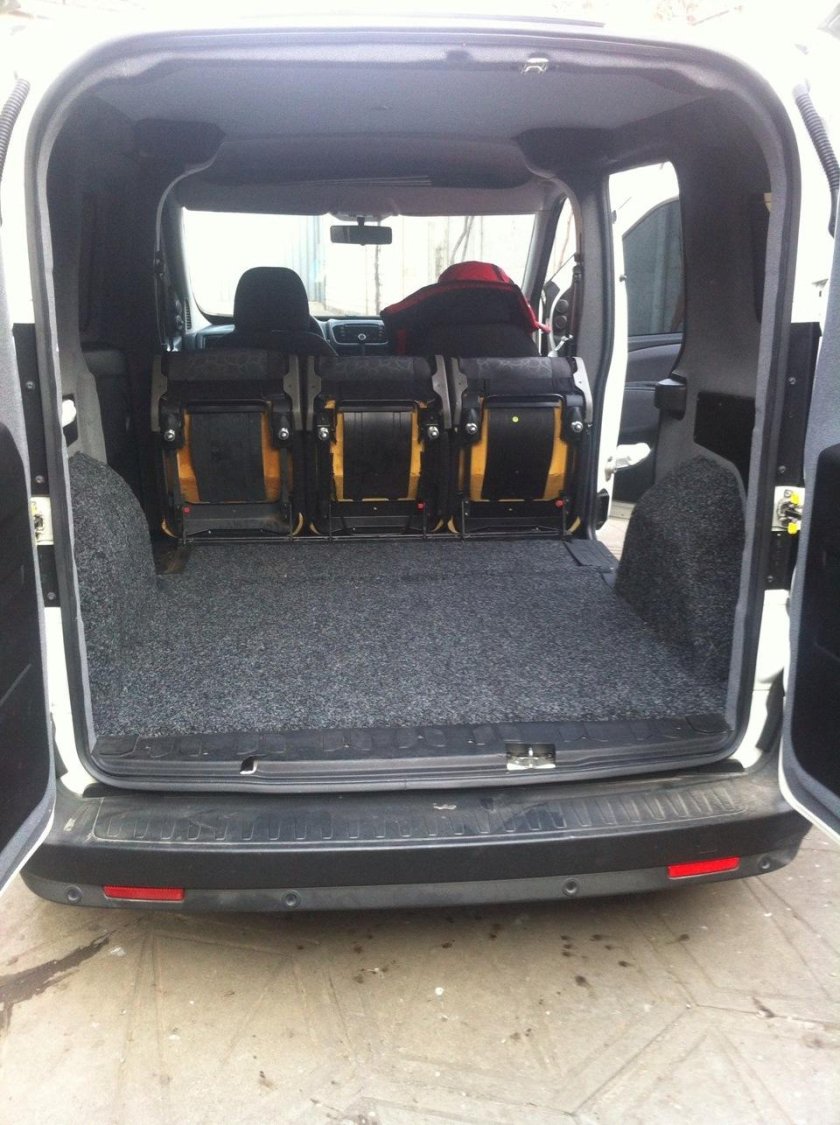 Doblo Фиат багажник