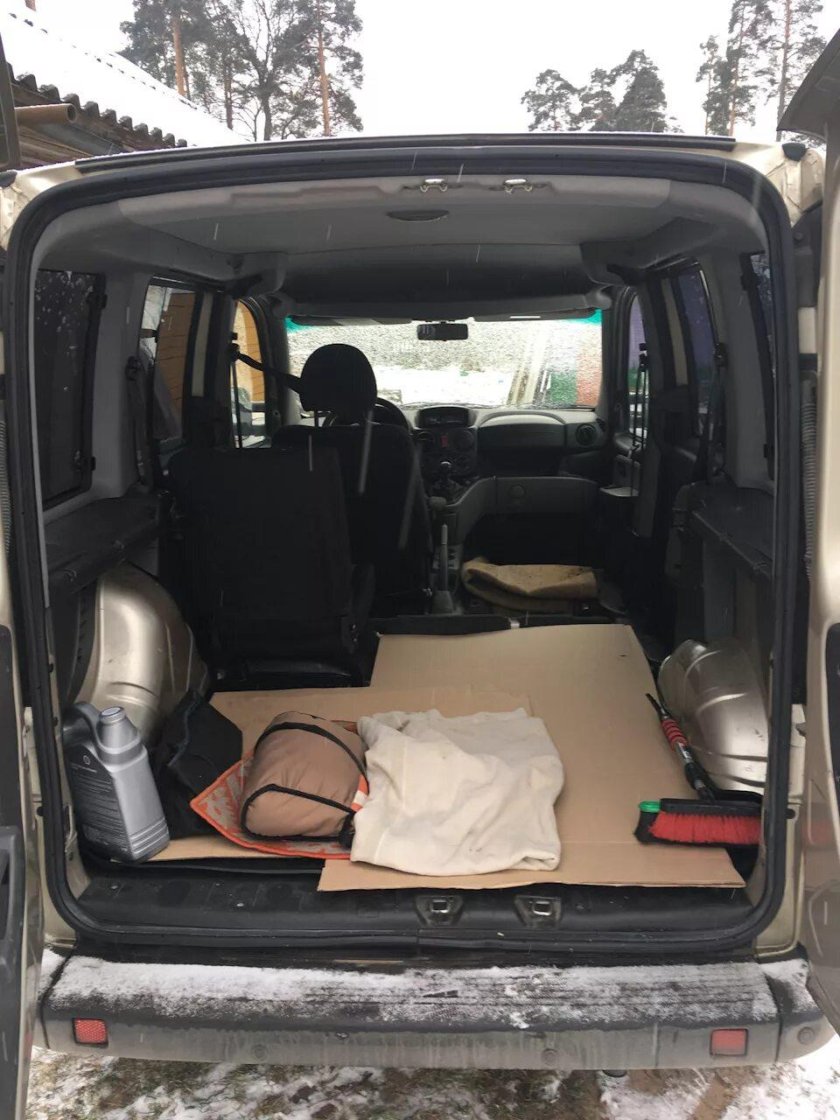 Трансформация салона Фиат Добло