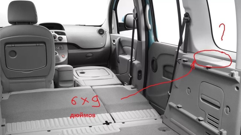 Сиденья Рено Кангу 2