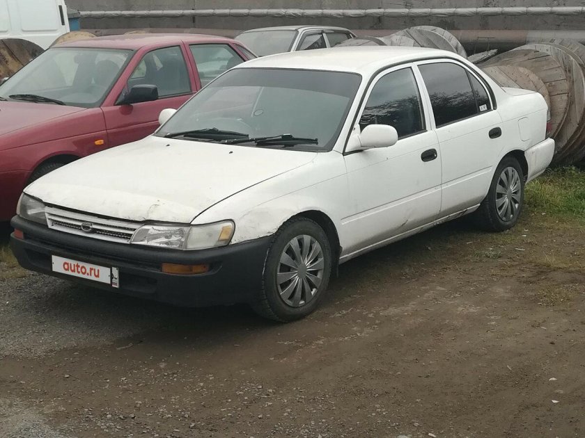 Тойота королла ае100 седан