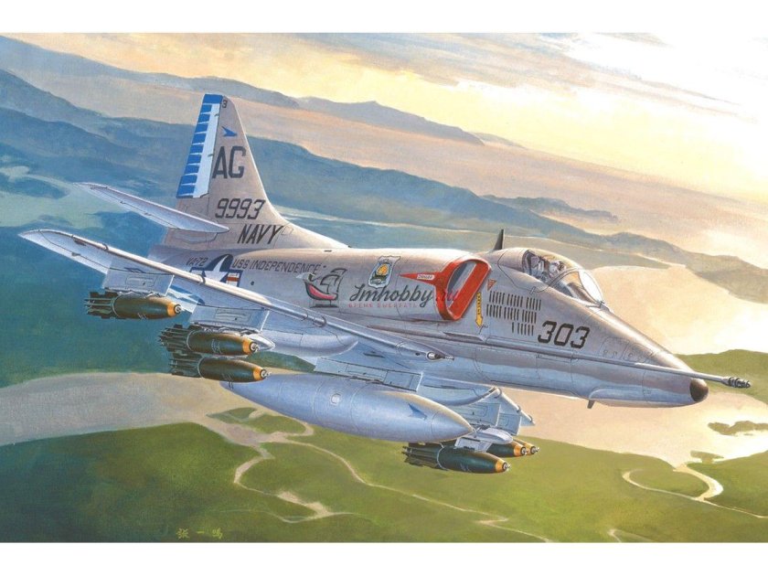 Модель a-4 Skyhawk 1/72