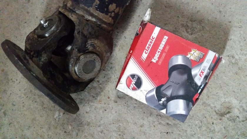 Замена крестовины карданного вала