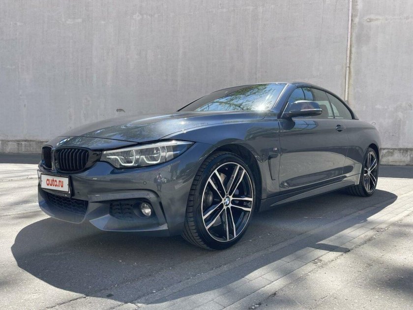 Серая бмв