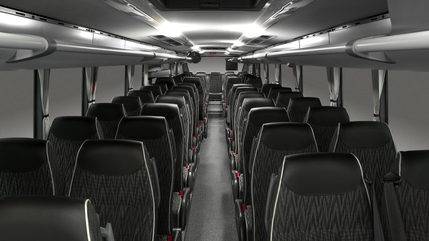 Ивеко Дейли автобус салон