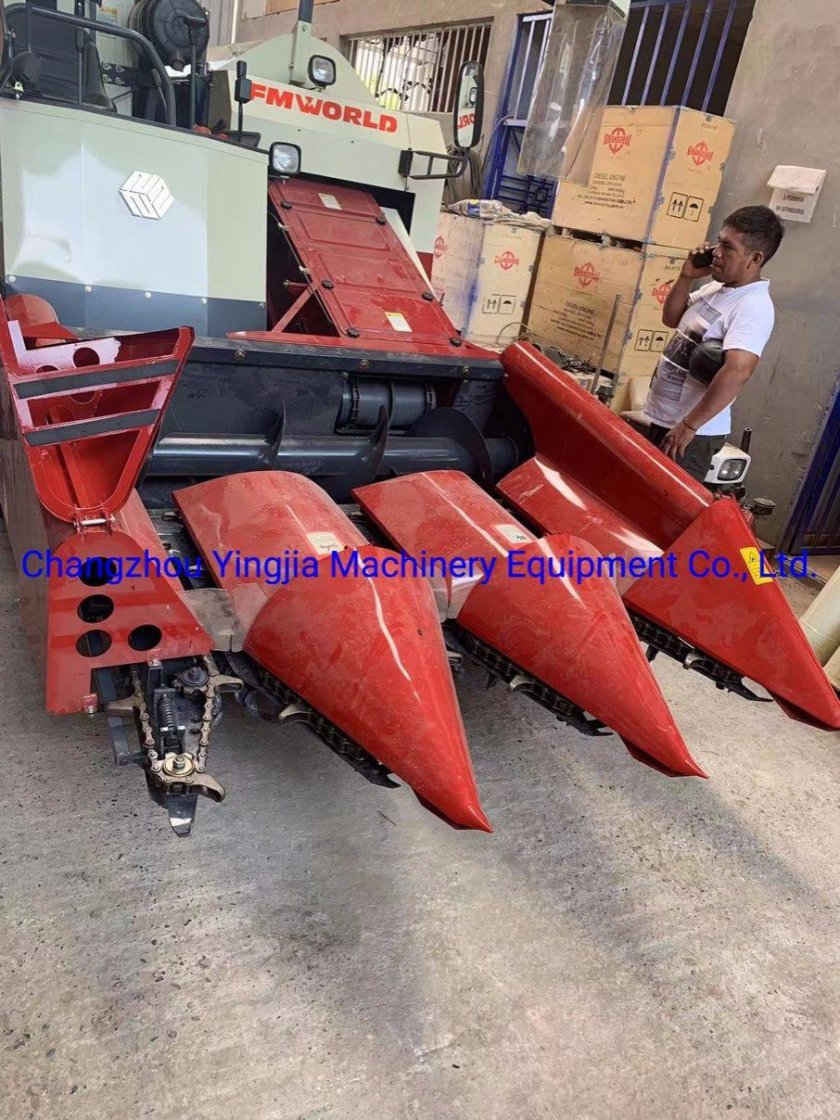 Кукурузоуборочный комбайн устройство