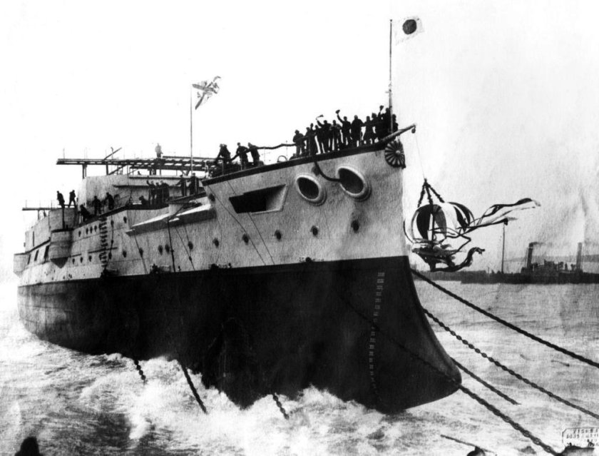 Японский корабль музей Микаса