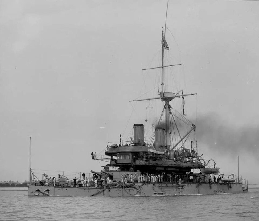 Броненосец HMS Devastation