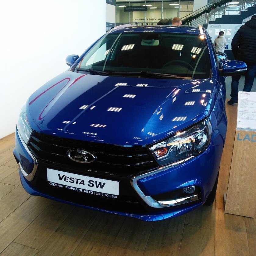 Лада Веста дайвинг