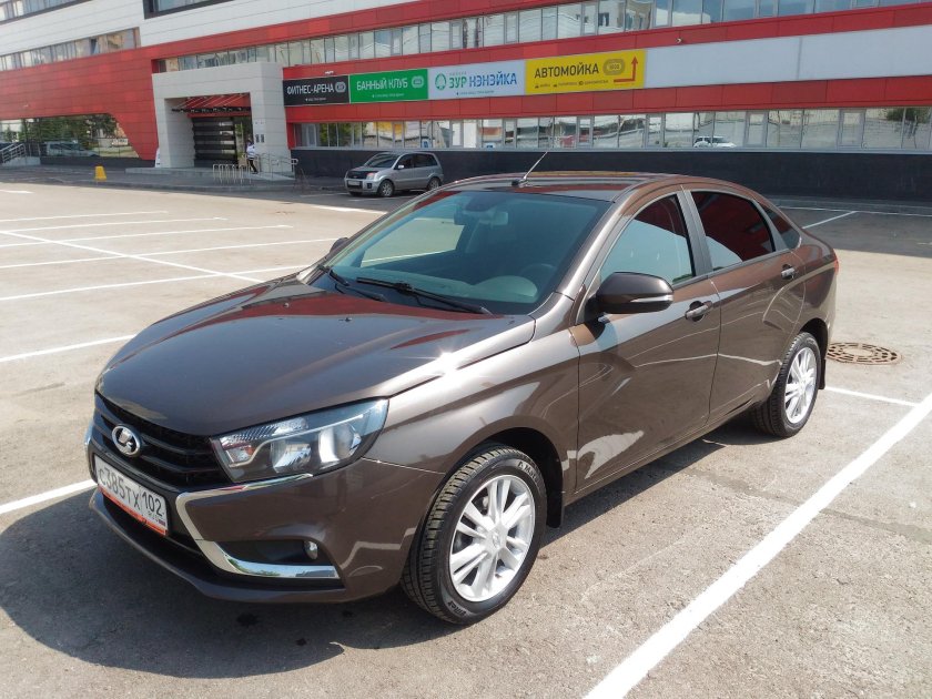 Ангкор цвет Лада Веста