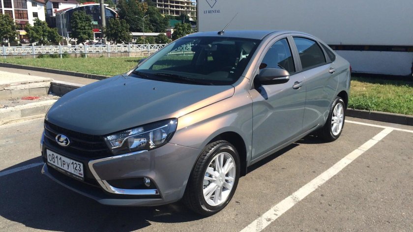 Лада Веста цвет 496 Фантом