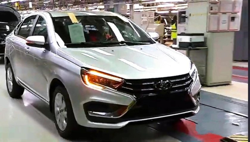 Новая lada vesta