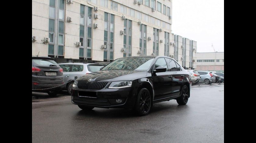 Школа Октавия а7 черная