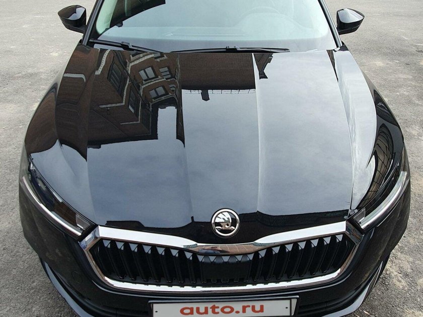 Шкода октавия новый кузов черная 2022