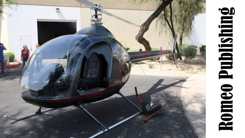 Двухместный вертолет