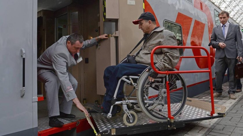 Маломобильные пассажиры РЖД