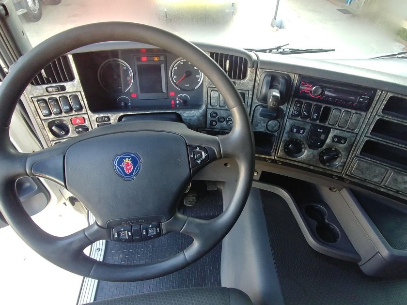 Скания r420 салон