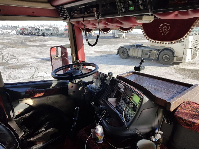 Скания 770 s кабина