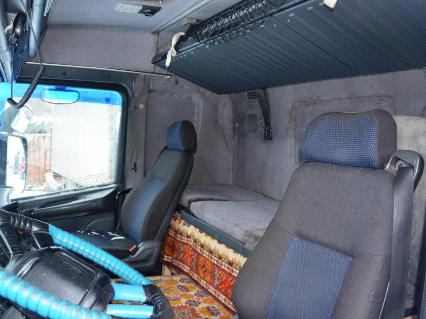 Скания 124l 420 кабина