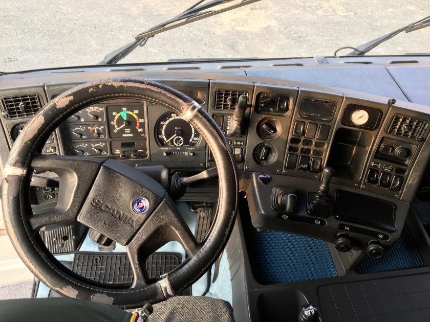 Скания 113 салон