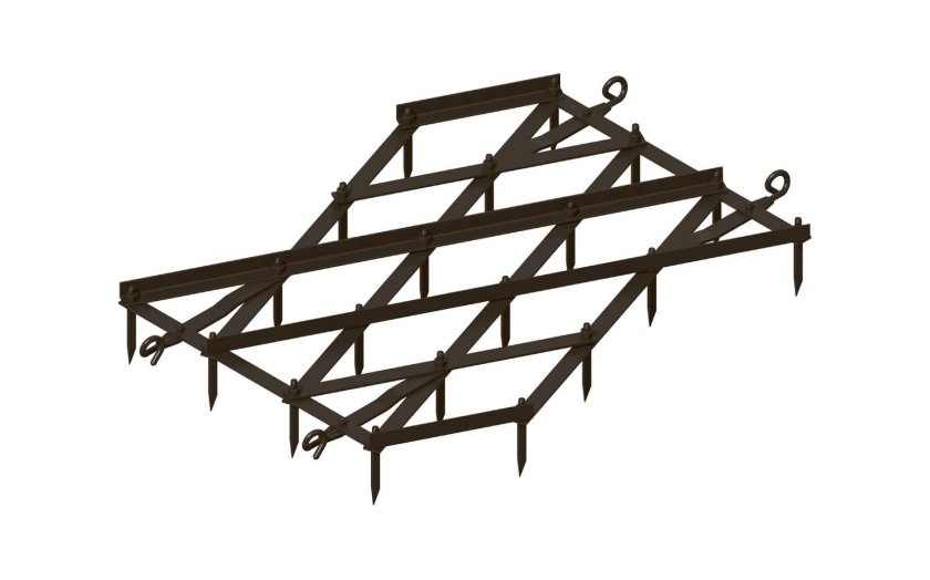 Борона зубовая БЗС-1.00.000