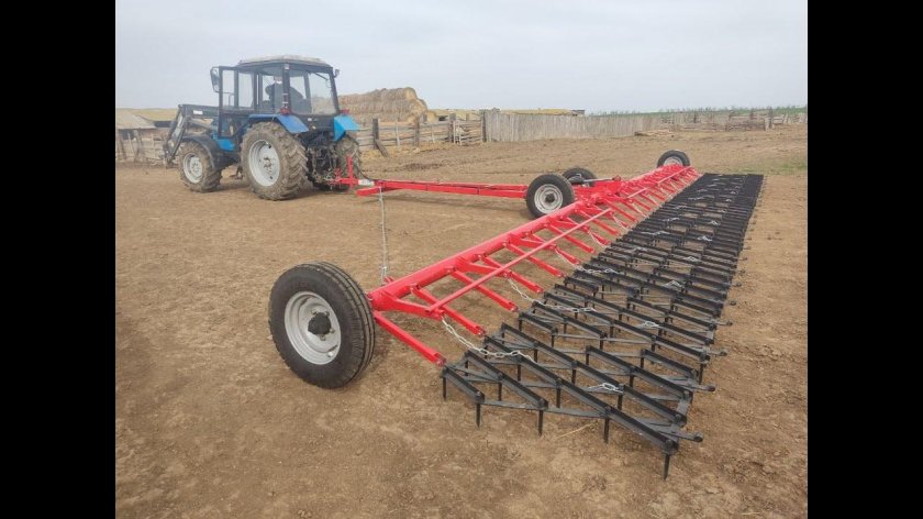 Борона зубовая гидрофицированная