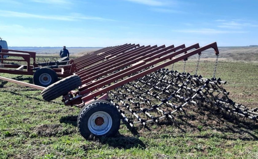Сцепка бороновальная гидрофицированная