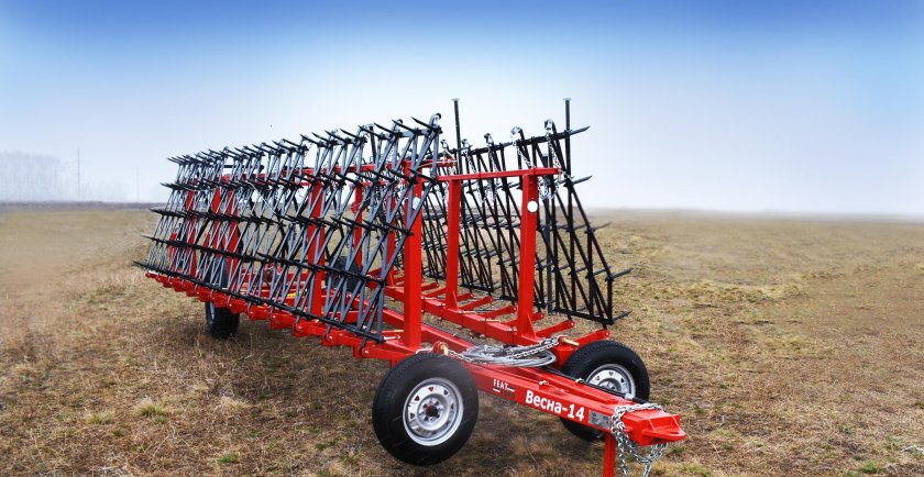 Бороны зубовые гидрофицированные прицепные
