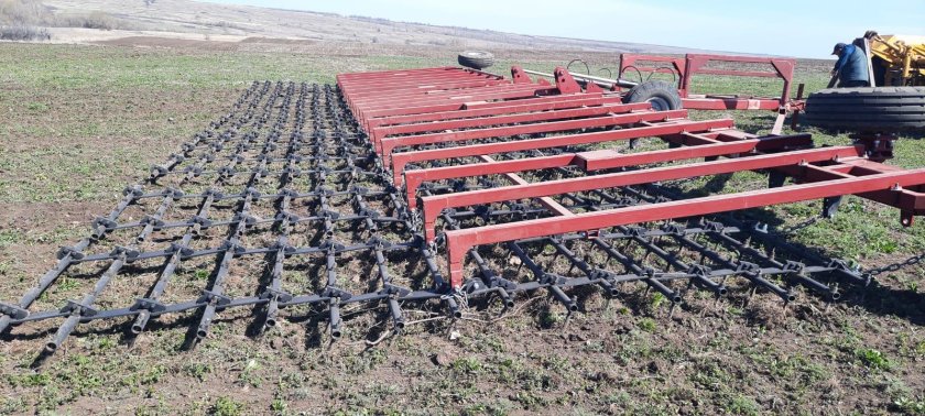 Гибкая борона