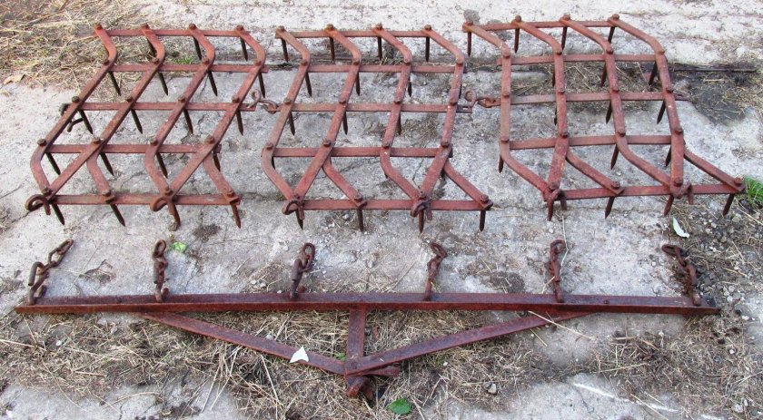 Бороны зубовые для МТЗ 82