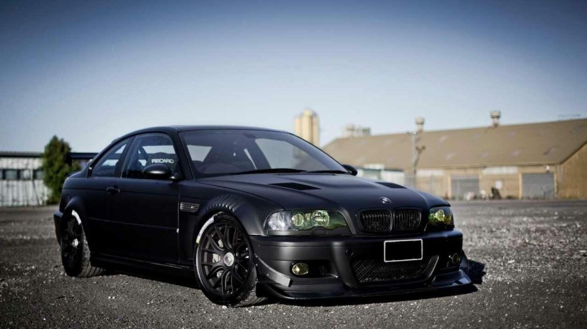 BMW m3 e46 Black