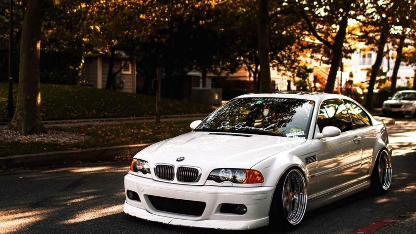 BMW m3 e46 White