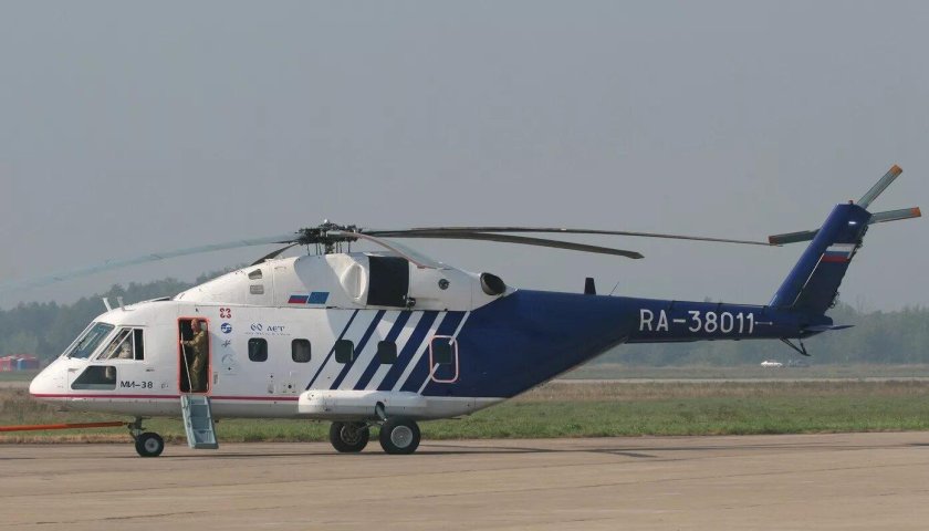 Вертолет ми-38т