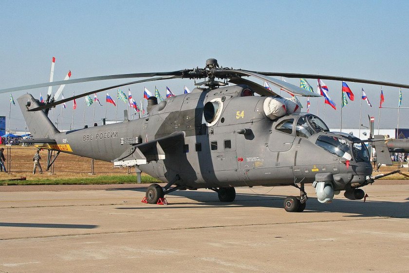 Ми-35 вертолет