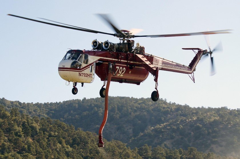 Вертолёт-кран Sikorsky s-64