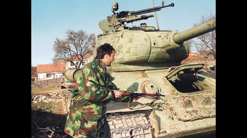 Т-34 Югославия