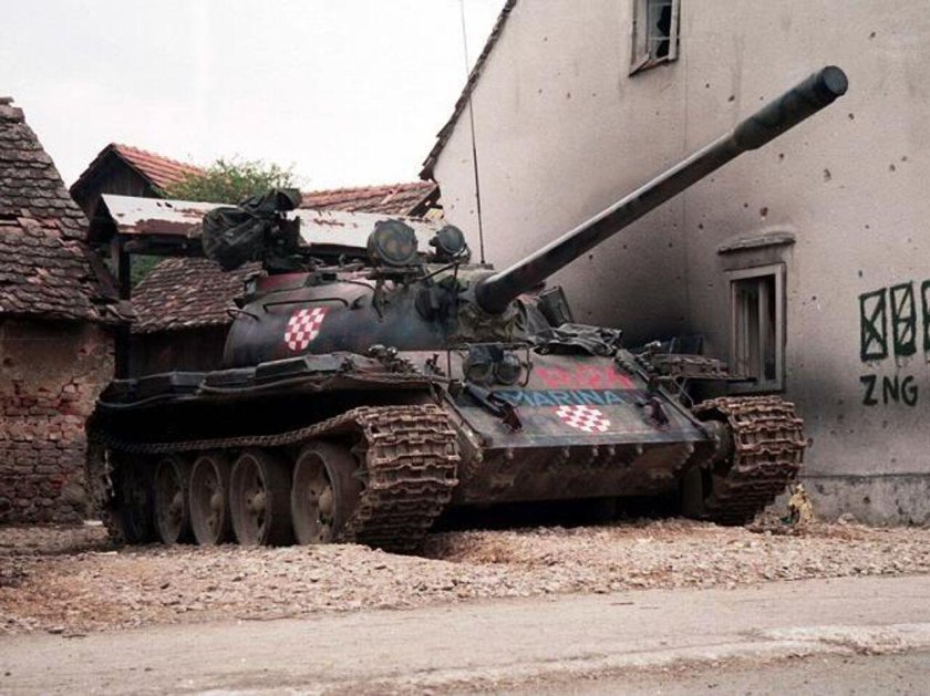 Т 55 В Югославии