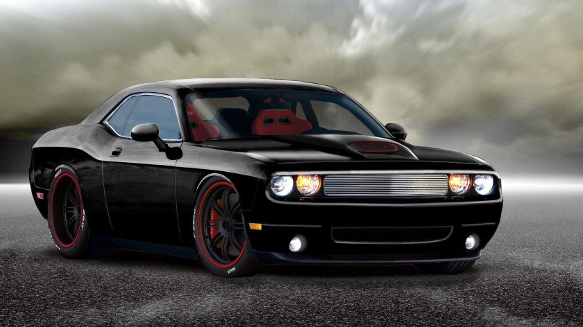 Dodge Challenger 4к