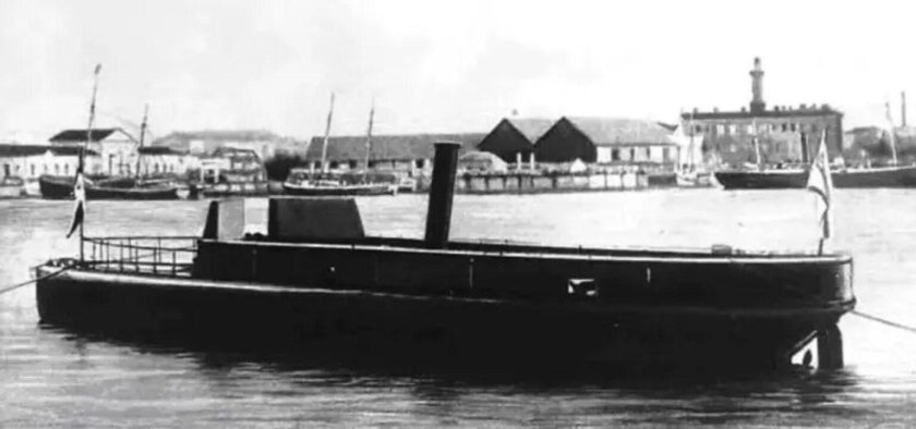 Канонерская лодка опыт