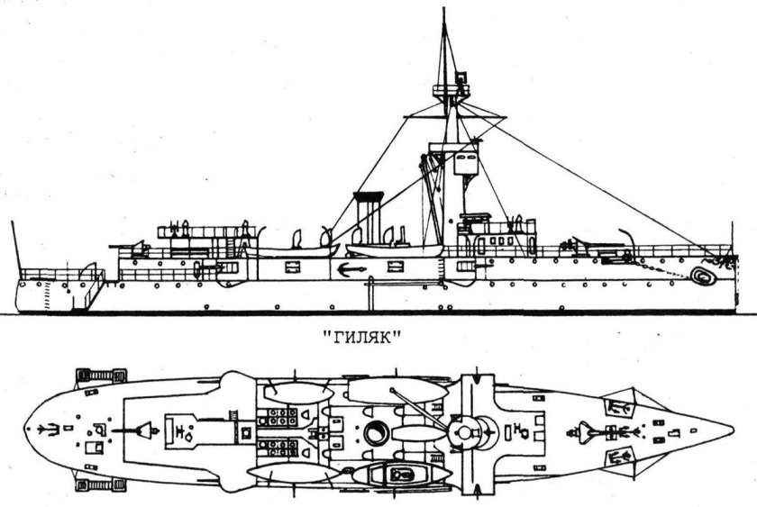 Канонерская лодка Гиляк 1904