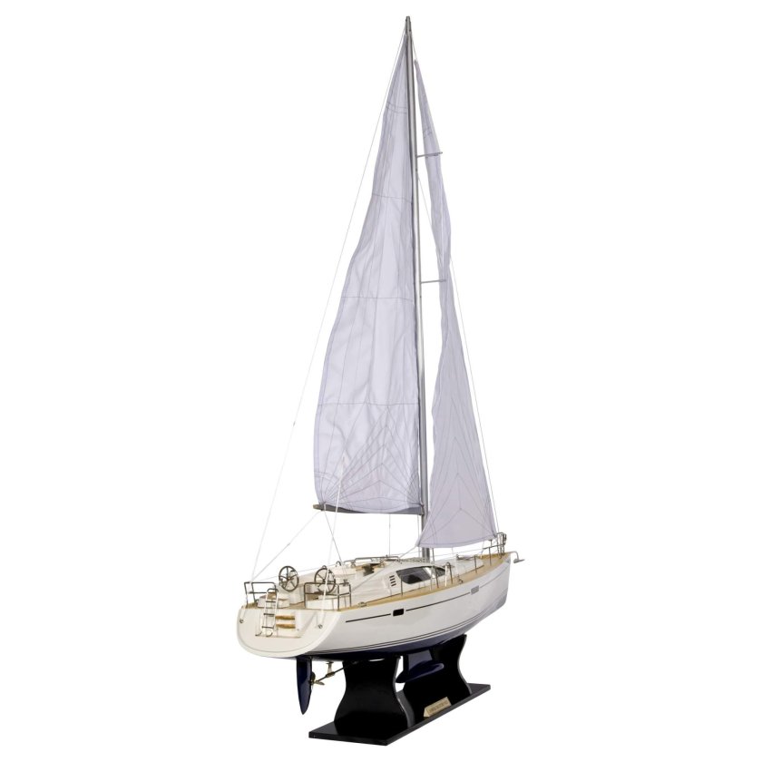 Модель парусной яхты Атлантик 60х45 см
