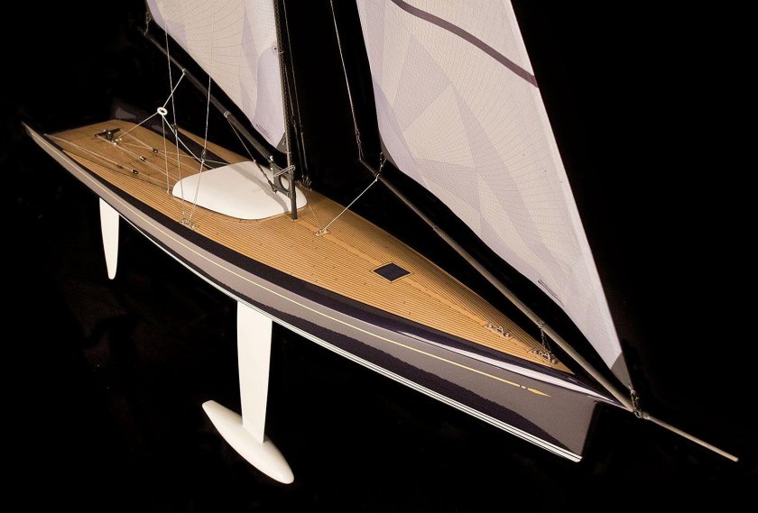 Модель яхты