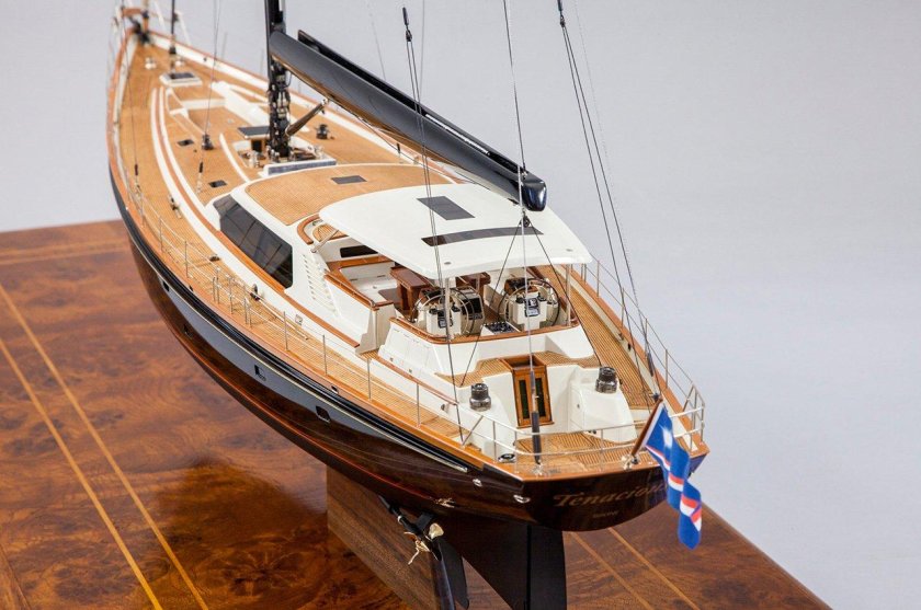 Модель яхты Селенга