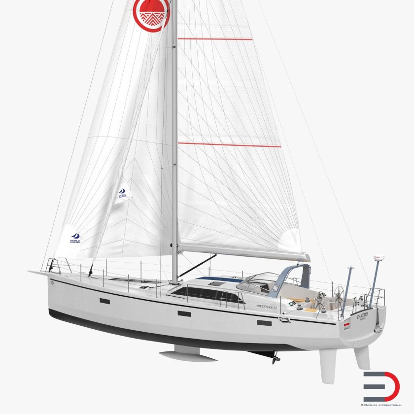 Модель яхты парусной Triumph 800