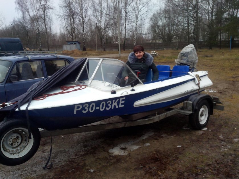 Лодка Обь 1
