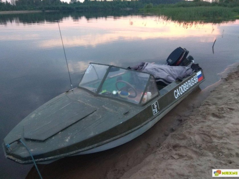 Обь 2м лодка