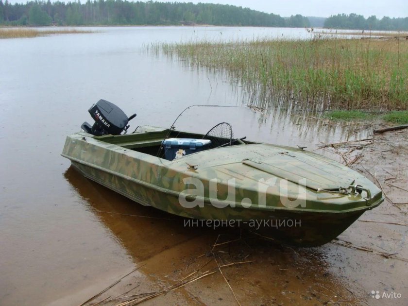 Чертеж лодки Обь 1