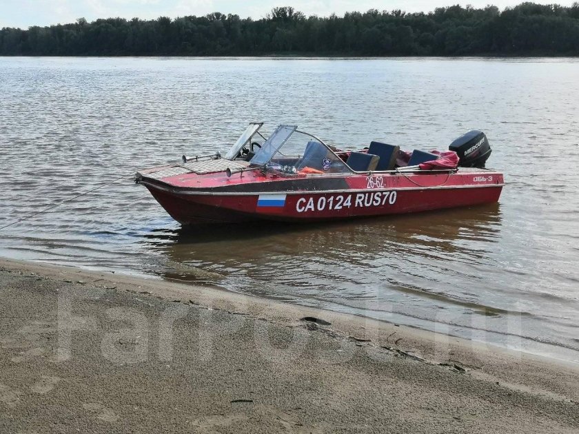 Обь 3 и мотор 9.9