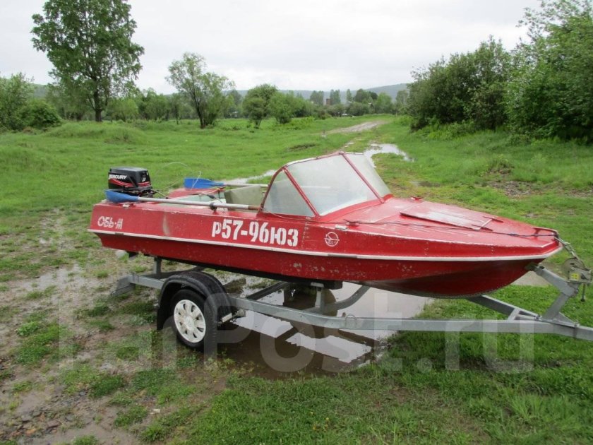 Обь м с мотором 30лс